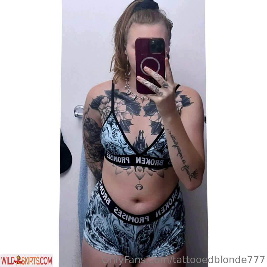 tattooedblonde777 nude OnlyFans leaked photo #22