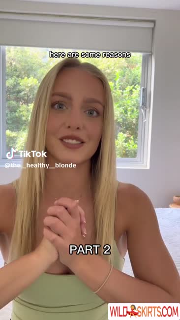 the__healthy_blonde nude Instagram leaked video #23