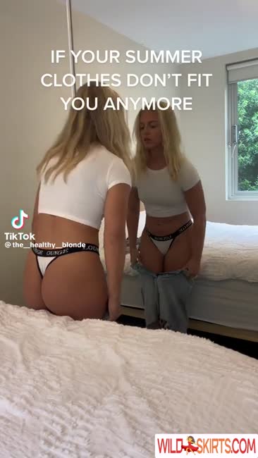 the__healthy_blonde nude Instagram leaked video #20