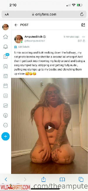 theamputeebitch nude OnlyFans leaked photo #219