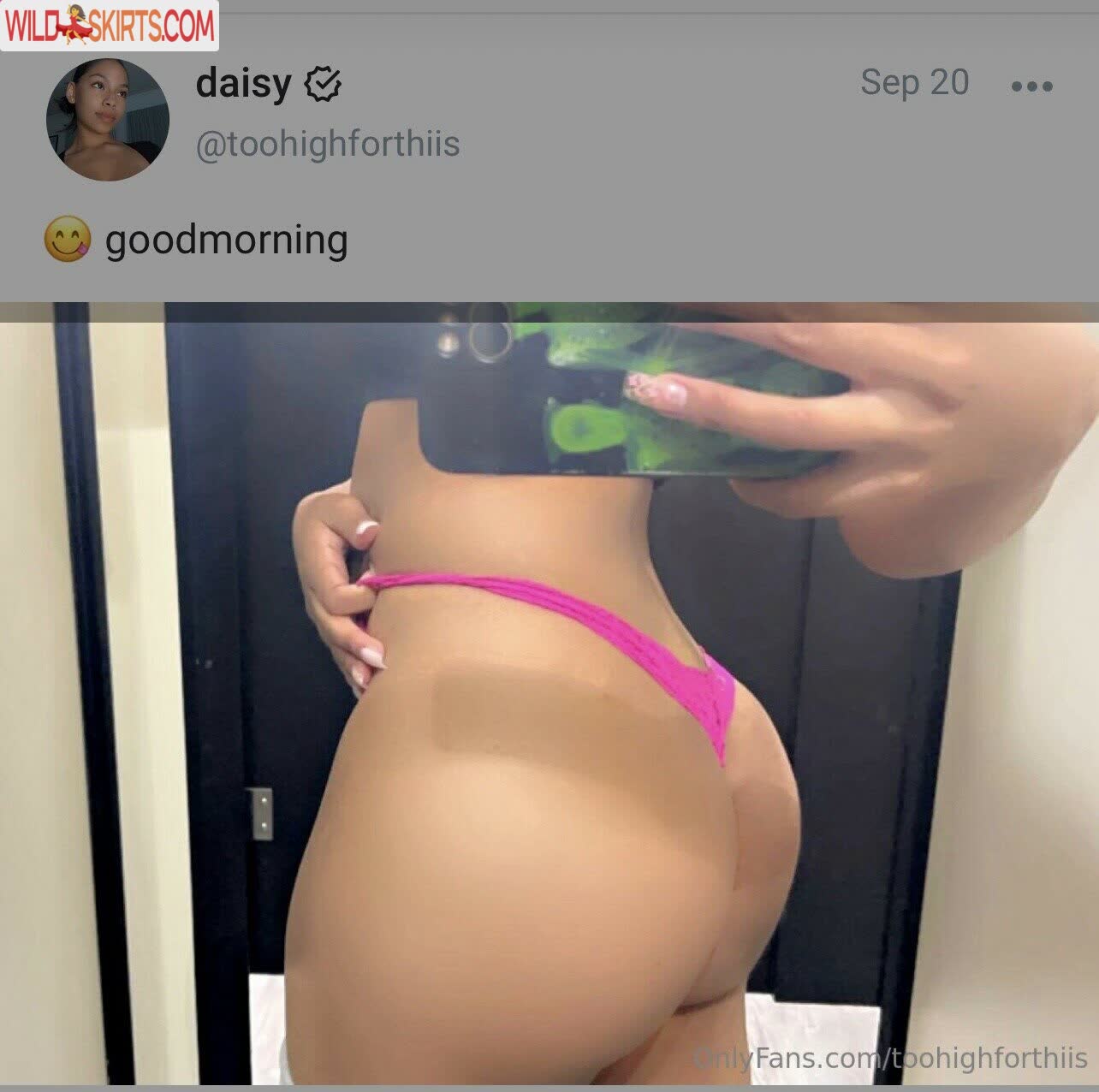 toohighforthiis / 1oseme / toohighforthiis nude OnlyFans, Instagram leaked photo #7