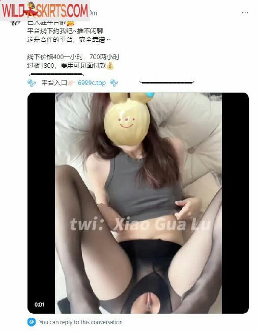 xiaogualu / xiaogua43 / xiaogualu / 瓜陆 nude Instagram leaked photo #4