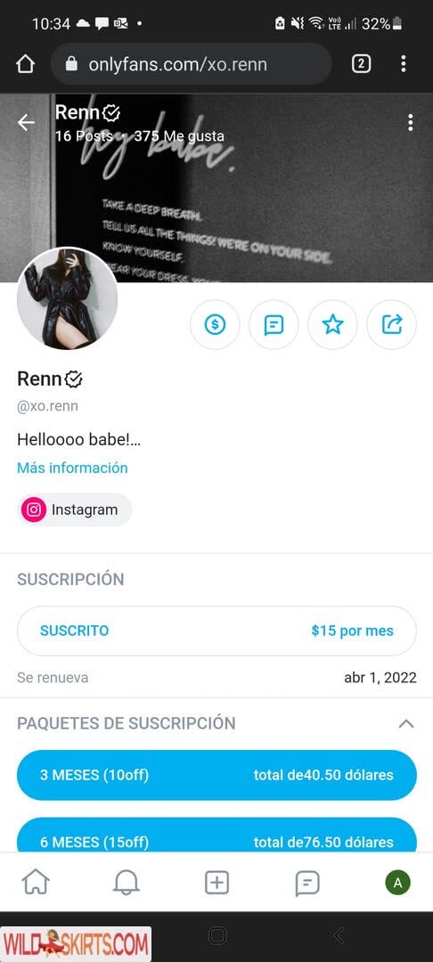 xo.renn nude OnlyFans, Instagram leaked photo